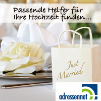 Hochzeit auf Adressennet.de finden