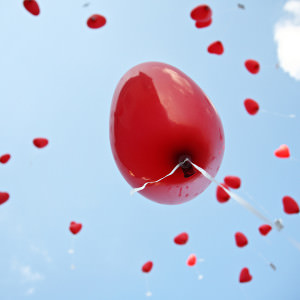 Herzluftballons